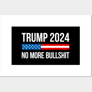 Trump 2024 - No More Bull - Posters and Art